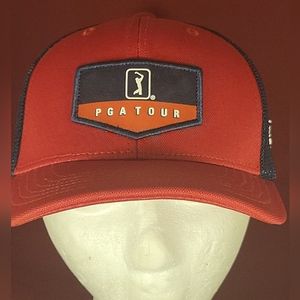 PGA Tour Pro Series Golf Hat NWT Mens Adjustable Snapback Cap